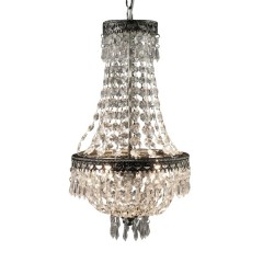 CEILING LAMP CRYSTAL 2LIGTHS 